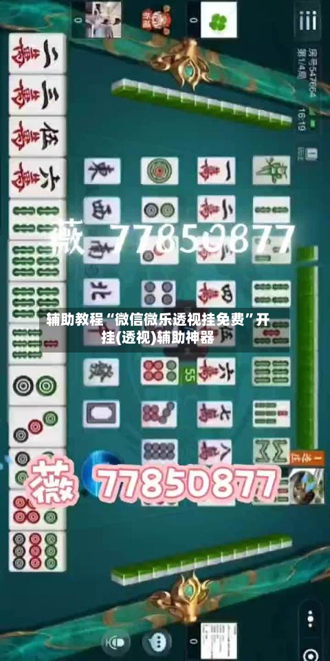 辅助教程“微信微乐透视挂免费”开挂(透视)辅助神器-第1张图片