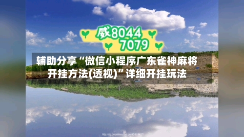 辅助分享“微信小程序广东雀神麻将开挂方法(透视)	”详细开挂玩法-第1张图片