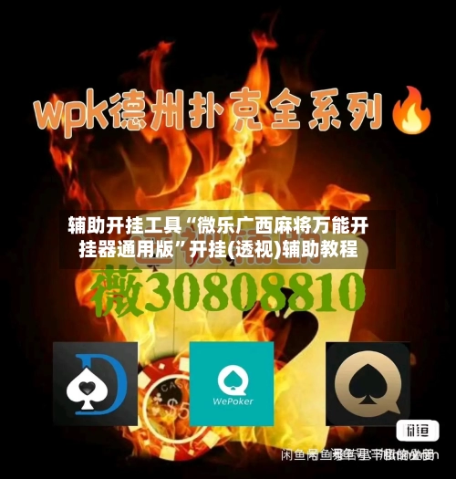 辅助开挂工具“微乐广西麻将万能开挂器通用版”开挂(透视)辅助教程-第1张图片