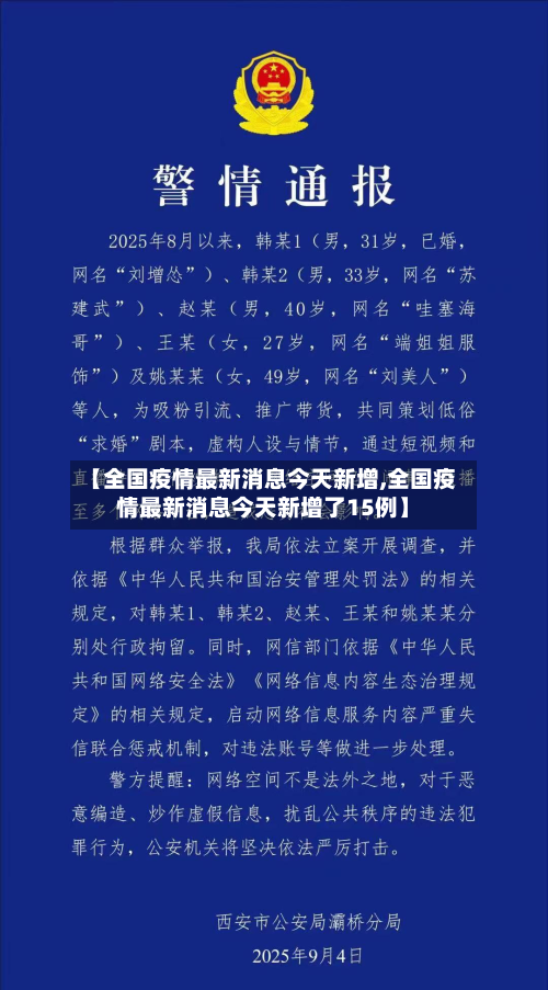 【全国疫情最新消息今天新增,全国疫情最新消息今天新增了15例】-第1张图片