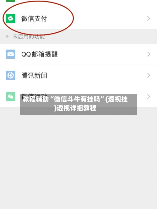 教程辅助“微信斗牛有挂吗”(透视挂)透视详细教程-第1张图片