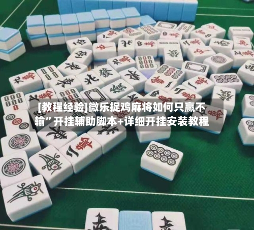 [教程经验]微乐捉鸡麻将如何只赢不输	”开挂辅助脚本+详细开挂安装教程-第1张图片