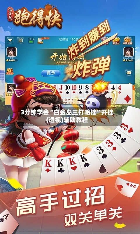 3分钟学会“白金岛三打哈挂	”开挂(透视)辅助教程-第1张图片