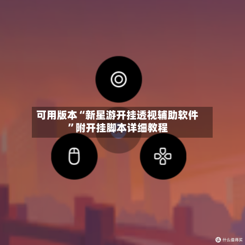 可用版本“新星游开挂透视辅助软件	”附开挂脚本详细教程-第1张图片