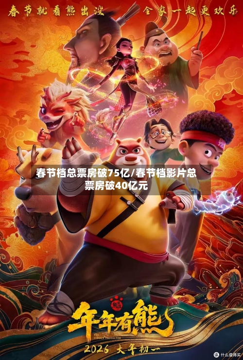 春节档总票房破75亿/春节档影片总票房破40亿元-第1张图片