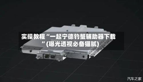 实操教程“一起宁德钓蟹辅助器下载”(曝光透视必备猫腻)-第1张图片