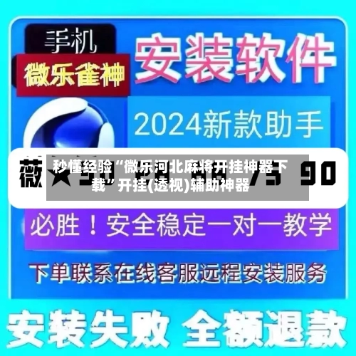 秒懂经验“微乐河北麻将开挂神器下载”开挂(透视)辅助神器-第1张图片