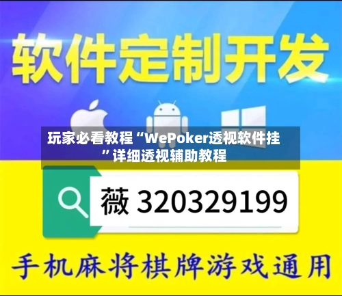 玩家必看教程“WePoker透视软件挂”详细透视辅助教程-第1张图片