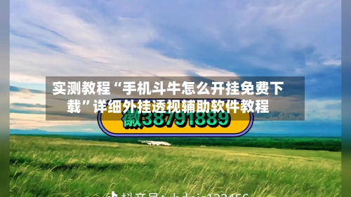 实测教程“手机斗牛怎么开挂免费下载	”详细外挂透视辅助软件教程-第1张图片
