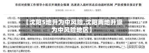 【沈阳5地升为中风险,沈阳两地升级为中风险地区】-第1张图片
