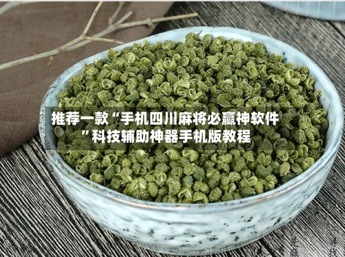 推荐一款“手机四川麻将必赢神软件	”科技辅助神器手机版教程-第1张图片