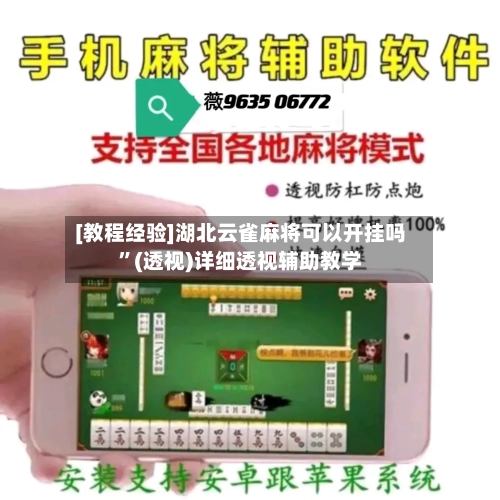 [教程经验]湖北云雀麻将可以开挂吗	”(透视)详细透视辅助教学-第1张图片