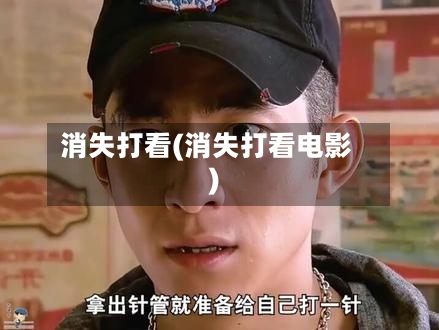 消失打看(消失打看电影)-第1张图片