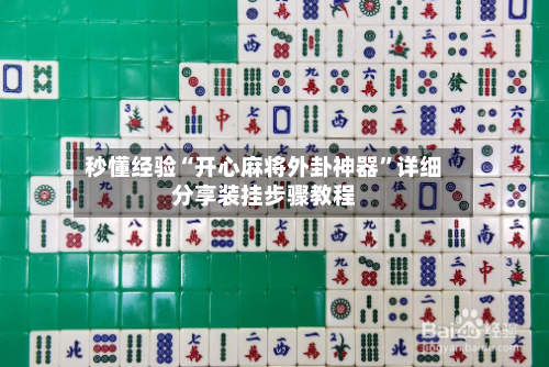 秒懂经验“开心麻将外卦神器”详细分享装挂步骤教程-第1张图片