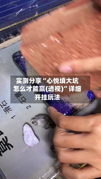 实测分享“心悦填大坑怎么才能赢(透视)”详细开挂玩法-第1张图片