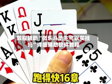 教程辅助“微乐斗地主可以买挂吗”详细辅助软件教程-第1张图片