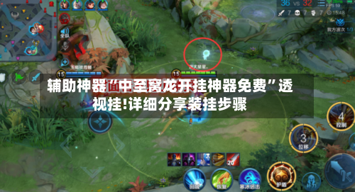 辅助神器“中至窝龙开挂神器免费”透视挂!详细分享装挂步骤-第1张图片