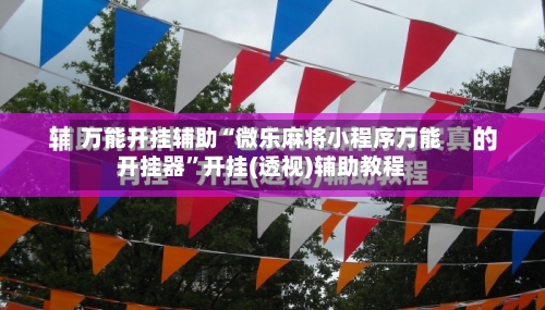 万能开挂辅助“微乐麻将小程序万能开挂器”开挂(透视)辅助教程-第1张图片