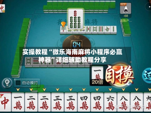 实操教程“微乐海南麻将小程序必赢神器”详细辅助教程分享-第1张图片