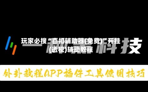 玩家必搜“喜扣辅助器(免费)”开挂(透视)辅助教程-第1张图片