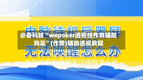 必备科技“wepoker透视挂作弊辅助购买”(作弊)辅助透视教程-第1张图片