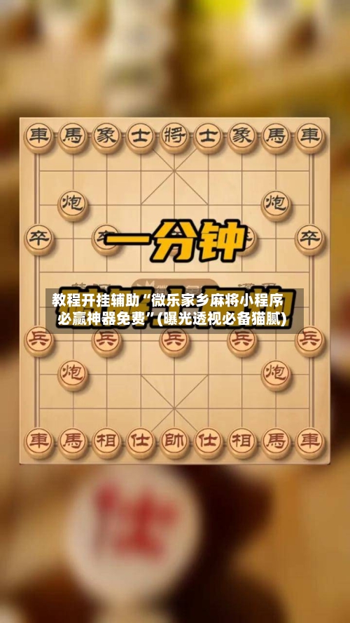 教程开挂辅助“微乐家乡麻将小程序必赢神器免费	”(曝光透视必备猫腻)-第1张图片