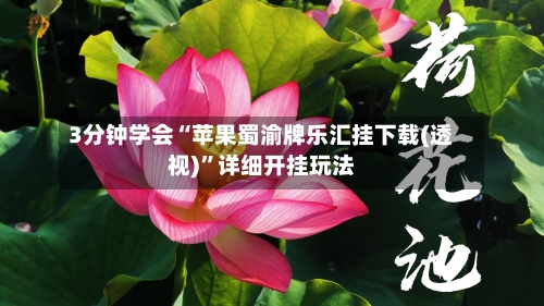 3分钟学会“苹果蜀渝牌乐汇挂下载(透视)”详细开挂玩法-第1张图片