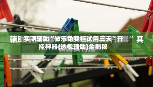 实测辅助“微乐免费挂试用三天”开挂神器{透视辅助}全揭秘-第1张图片