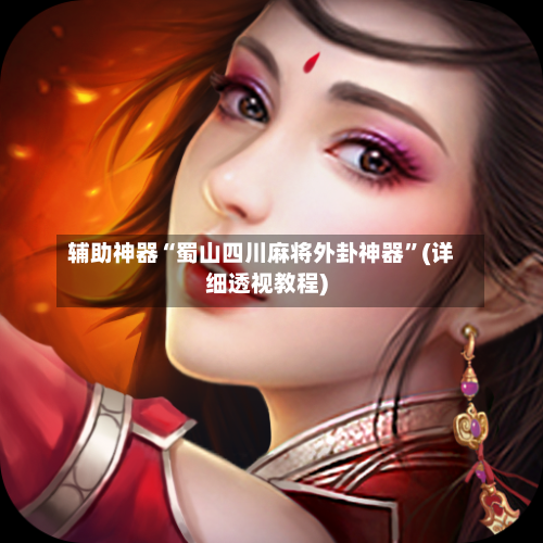 辅助神器“蜀山四川麻将外卦神器	”(详细透视教程)-第1张图片