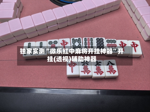 独家实测“微乐红中麻将开挂神器	”开挂(透视)辅助神器-第1张图片