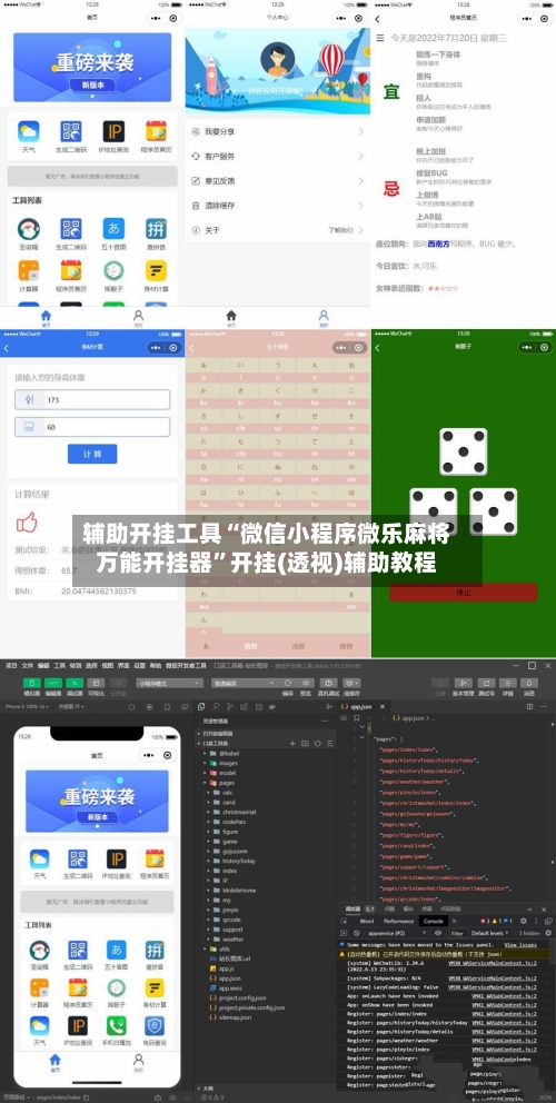 辅助开挂工具“微信小程序微乐麻将万能开挂器”开挂(透视)辅助教程-第1张图片