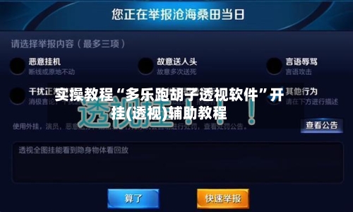 实操教程“多乐跑胡子透视软件”开挂(透视)辅助教程-第1张图片