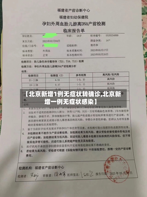 【北京新增1例无症状转确诊,北京新增一例无症状感染】-第1张图片
