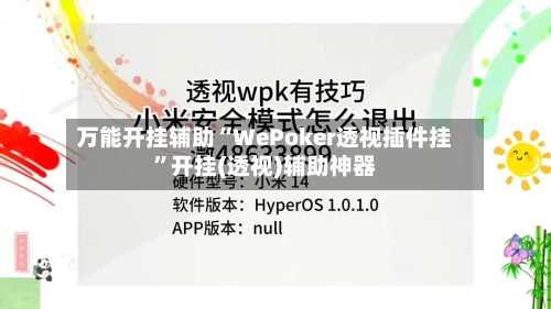 万能开挂辅助“WePoker透视插件挂”开挂(透视)辅助神器-第1张图片