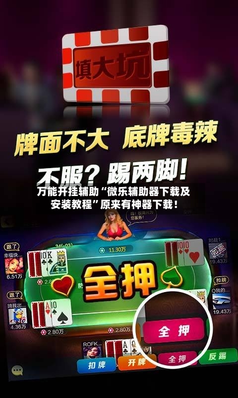 万能开挂辅助“微乐辅助器下载及安装教程	”原来有神器下载！-第1张图片