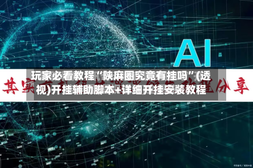 玩家必看教程“陕麻圈究竟有挂吗”(透视)开挂辅助脚本+详细开挂安装教程-第1张图片