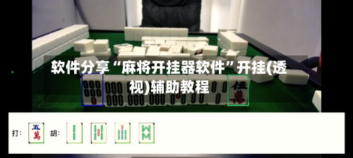 软件分享“麻将开挂器软件”开挂(透视)辅助教程-第1张图片