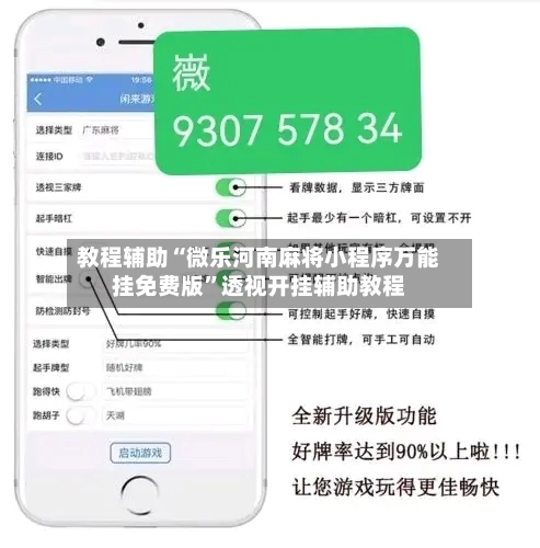 教程辅助“微乐河南麻将小程序万能挂免费版”透视开挂辅助教程-第1张图片