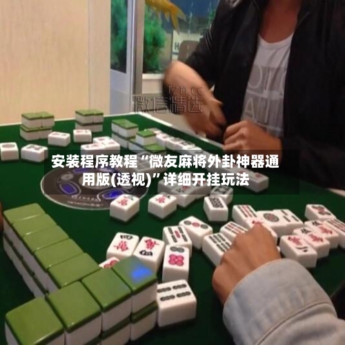 安装程序教程“微友麻将外卦神器通用版(透视)”详细开挂玩法-第1张图片