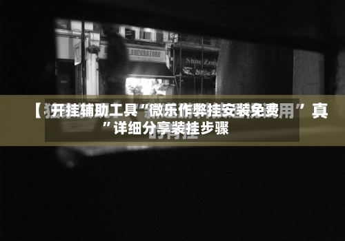 开挂辅助工具“微乐作弊挂安装免费	”详细分享装挂步骤-第1张图片