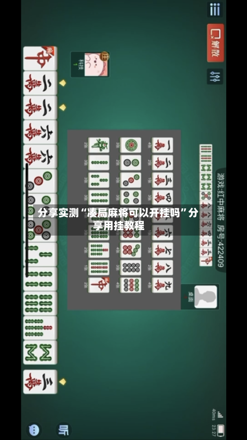 分享实测“凑局麻将可以开挂吗”分享用挂教程-第1张图片