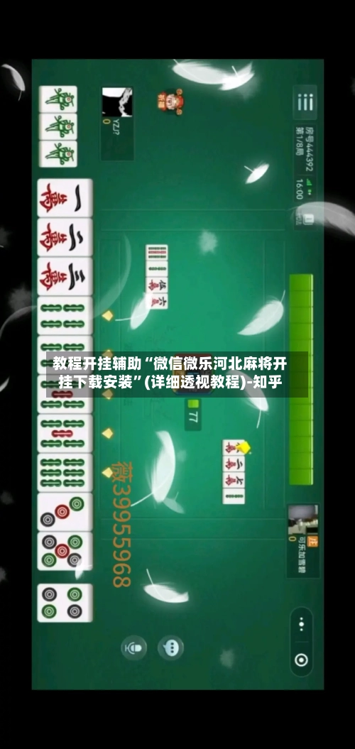 教程开挂辅助“微信微乐河北麻将开挂下载安装”(详细透视教程)-知乎-第1张图片