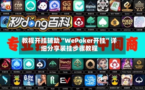 教程开挂辅助“WePoker开挂	”详细分享装挂步骤教程-第1张图片