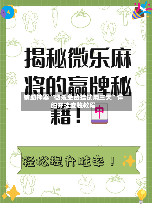 辅助神器“微乐免费挂试用三天”详细开挂安装教程-第1张图片