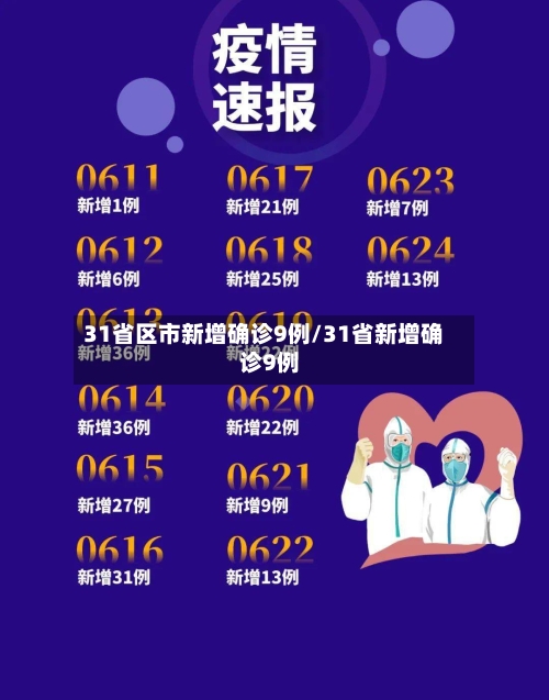 31省区市新增确诊9例/31省新增确诊9例 -第1张图片
