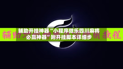 辅助开挂神器“小程序微乐四川麻将必赢神器”附开挂脚本详细步-第1张图片