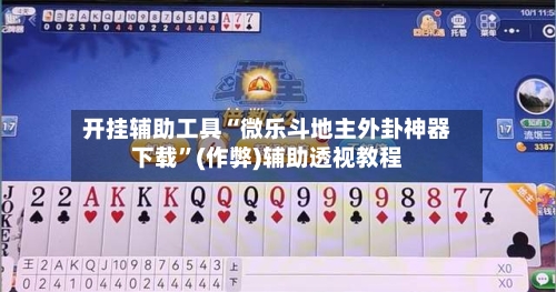 开挂辅助工具“微乐斗地主外卦神器下载”(作弊)辅助透视教程-第1张图片