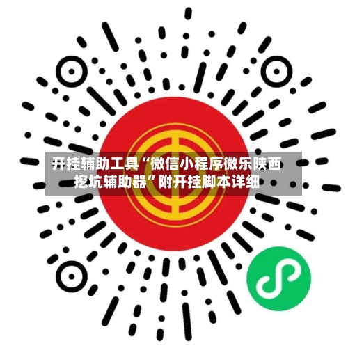 开挂辅助工具“微信小程序微乐陕西挖坑辅助器”附开挂脚本详细-第1张图片