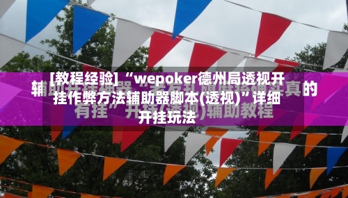 [教程经验] “wepoker德州局透视开挂作弊方法辅助器脚本(透视)”详细开挂玩法-第1张图片