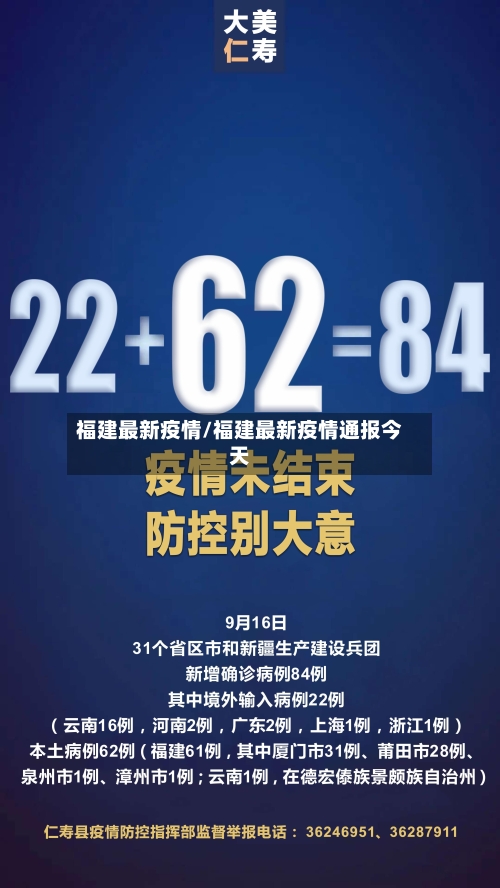 福建最新疫情/福建最新疫情通报今天-第1张图片